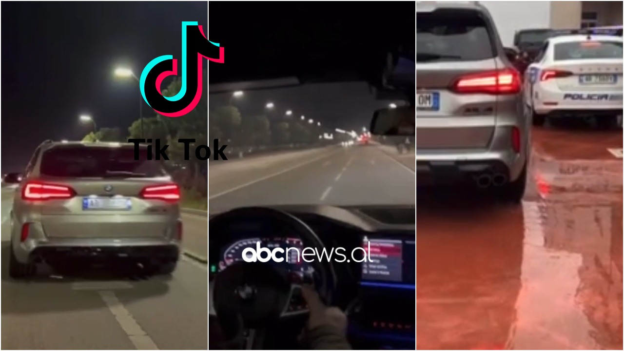 VIDEO/ Drift e xhirim gomash me “X5” luksoze, video në “Tik Tok” merr “në qafë” shoferin
