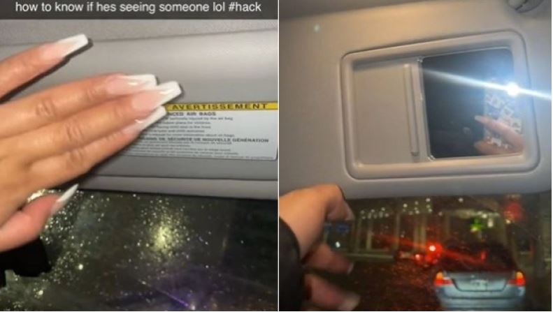VIDEO/ Truku me pasqyrën e makinës që tregon nëse ju tradhton