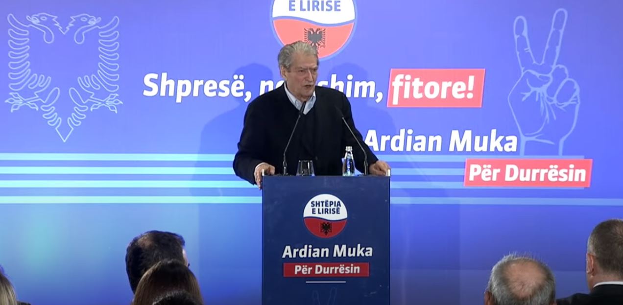 Berisha thirrje demokratëve: Mos çoni asnjë votë për logon e PD, votoni si me 25 Prill