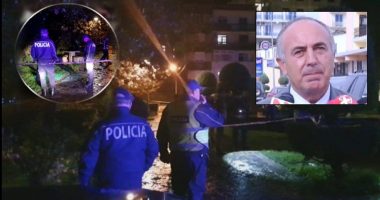 Para vrasjes së Pashko Ujkës, autori i dyshimtë filmohet nga kamerat i maskuar, lëvizjet që bëri