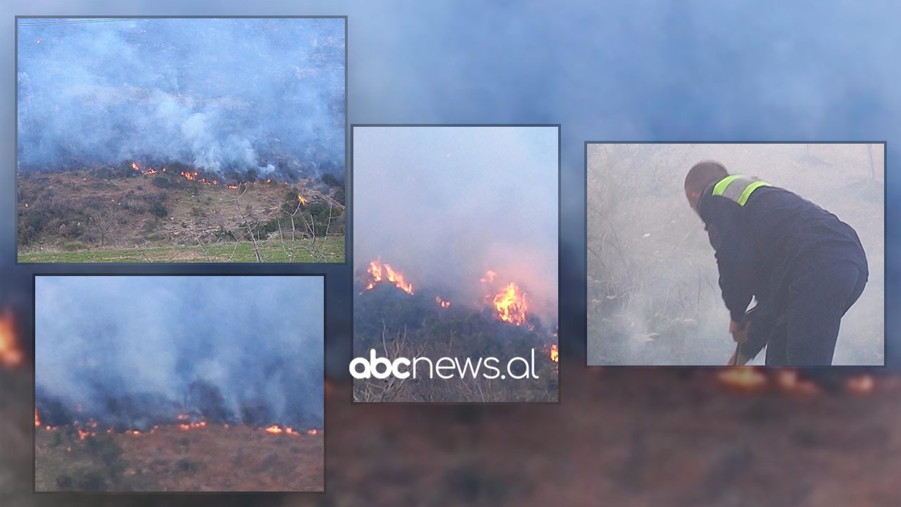 Shpërthen një vatër zjarri në Dukat të Vlorës
