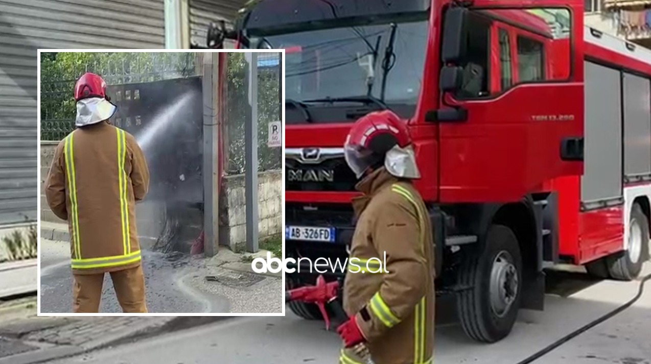 Zjarr në një kabinë elektrike në Fier, alarmohen banorët