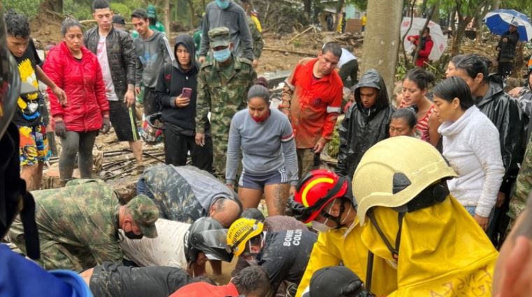 Rrëshqitje dheu në Kolumbi, humbin jetën 14 persona, mbi 30 të lënduar