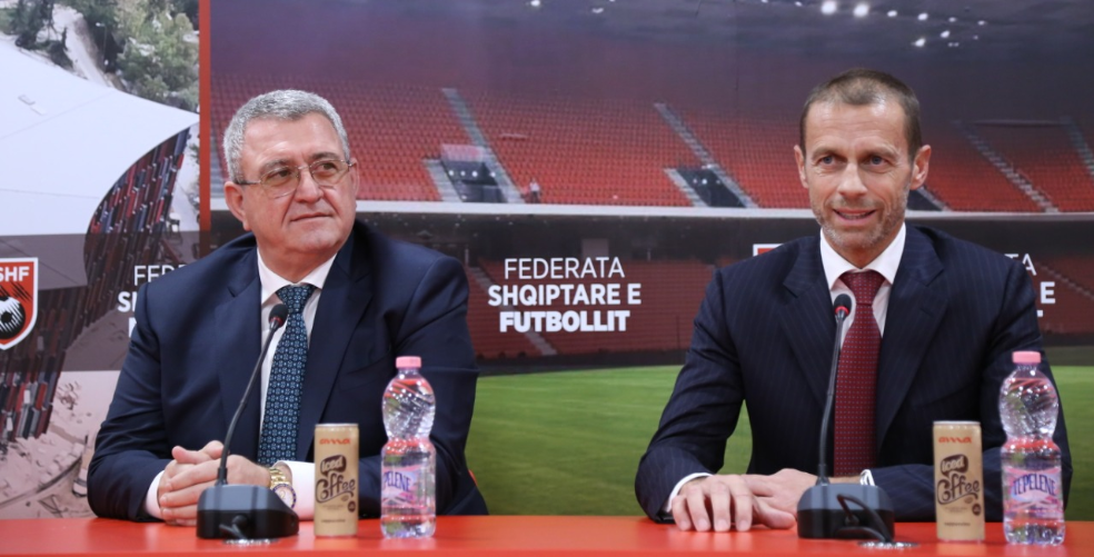 FSHF e konfirmon zyrtarisht: Presidenti i UEFA-s në Tiranë, ja programi