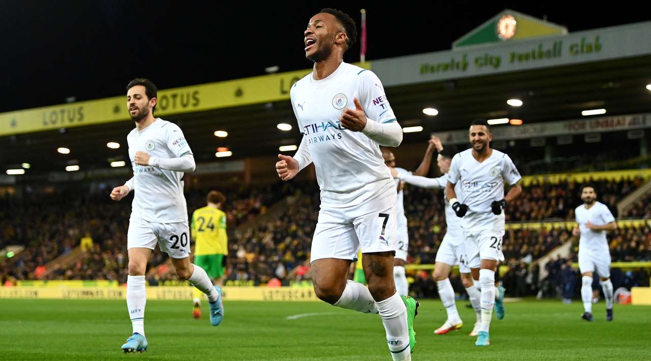 VIDEO/ Manchester City pa mëshirë ndaj Norwich, Sterling shënon trigolësh