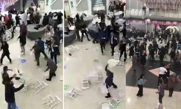 VIDEO/ Dasma shndërrohet në arenë boksi, përdoren grushtet e karriget