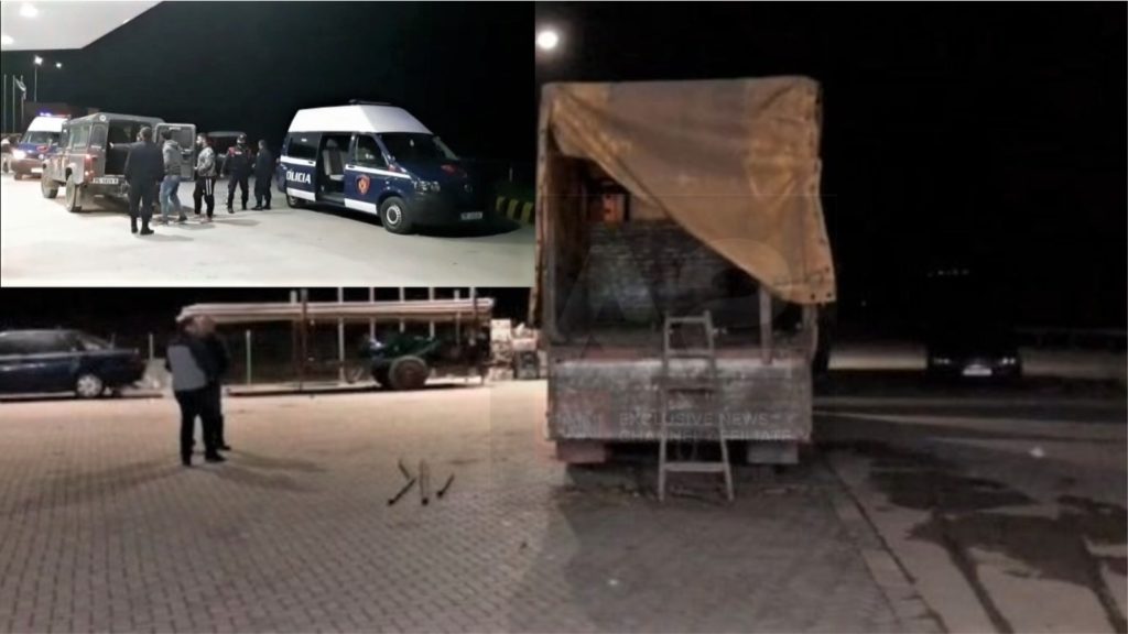 Ndalimi i kamionit me 57 emigrantë në Korçë me “bileta” 1000 euro secili, arrestohet 21-vjeçari