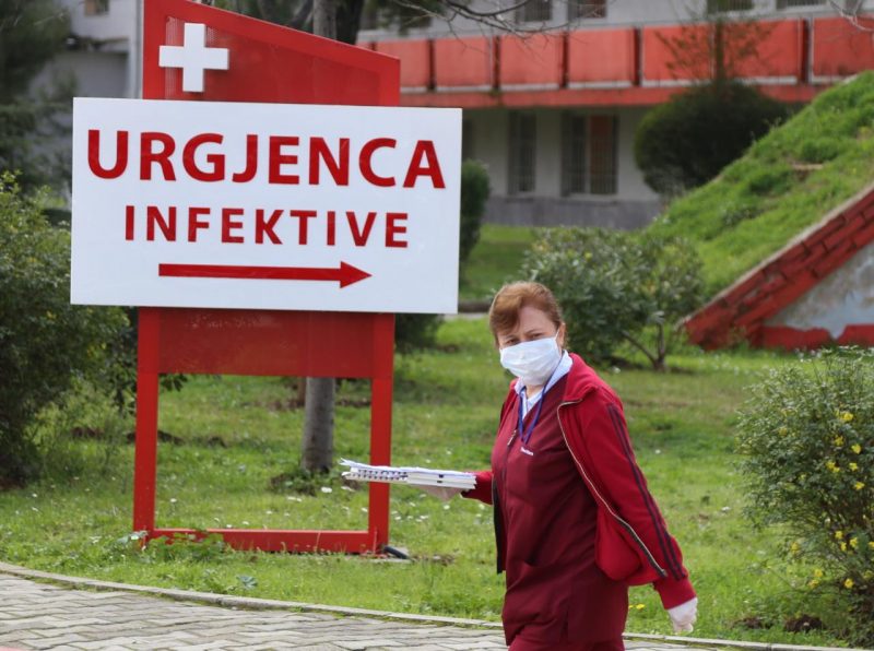 COVID-19 në Shqipëri, 6 të infektuar, asnjë humbje jete në 24 orët e fundit