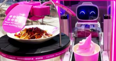 Robotët e Lojërave Olimpike Dimërore shërbejnë ushqim, kokteje dhe pastrojnë