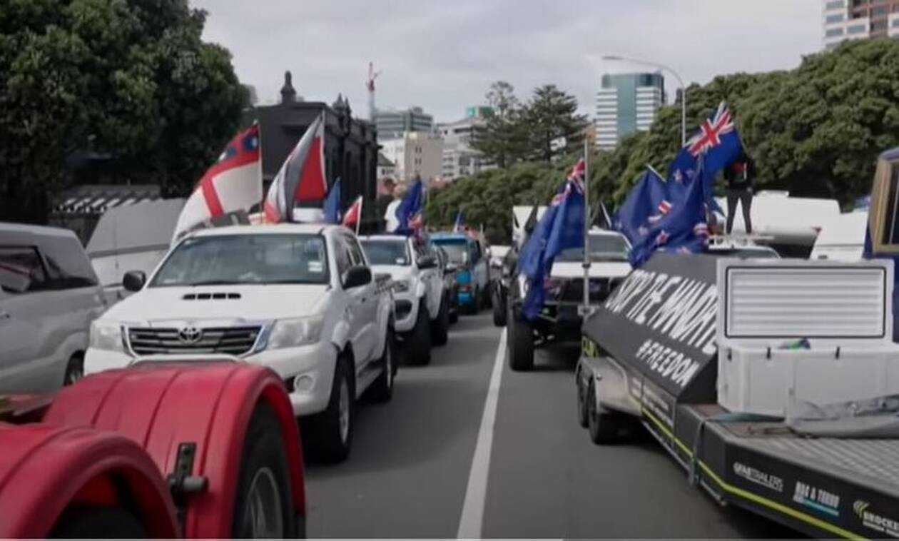 Protesta kundër vaksinimit të detyrueshëm në Australi