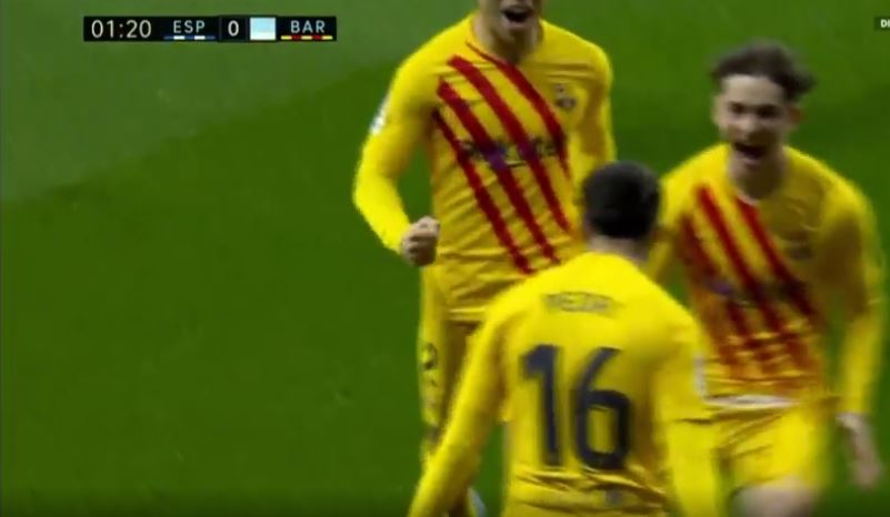 VIDEO/ Barcelona nuk pret dot gjatë, kalon në avantazh në fillim të lojës