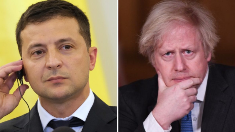 Boris Johnson telefonon Zelenskyn: Do të rrisim mbështetjen ushtarake për Ukrainën