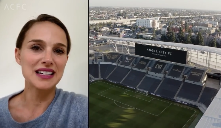 Natalie Portman themelon ekipin e saj të futbollit