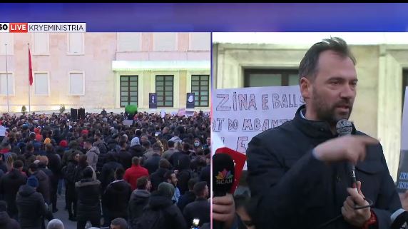 Protesta para kryeministrisë, Goci: Të dorëhiqen ministrat, të bllokojmë çdo centimetër të Shqipërisë