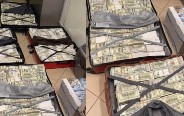 Gruaja e ish-deputetit ukrainas tenton të arratiset me 30 milionë dollarë të fshehura në valixhe