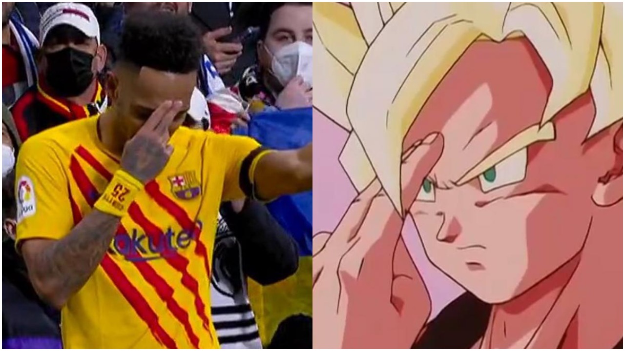 Aubameyang zbulon kuptimin e vërtetë të festimit si personazhi i animuar Goku