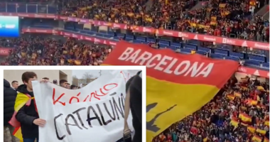 VIDEO/ Skandaloze: Tifozët spanjollë me thirrje fyese kundër Kosovës