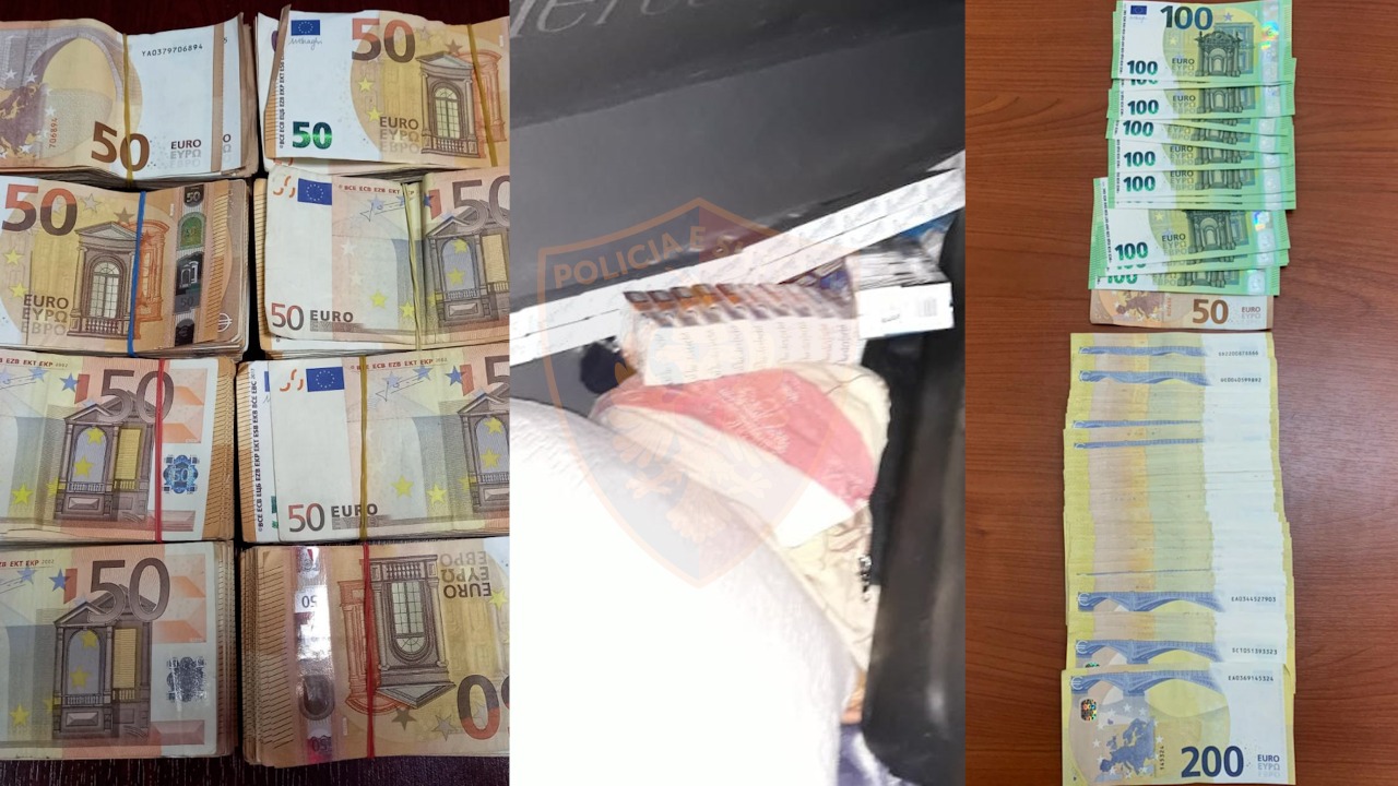 Sekuestrohen mijëra euro dhe mallra kontrabandë, një i arrestuar dhe 2 të proceduar penalisht
