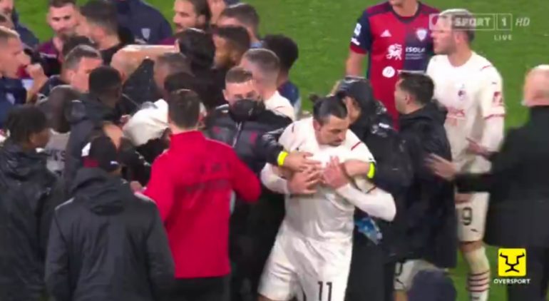 VIDEO/ Kore raciste ndaj lojtarëve të Milanit, sherri që nuk u pa në fundin e lojës dhe Ibra i acaruar