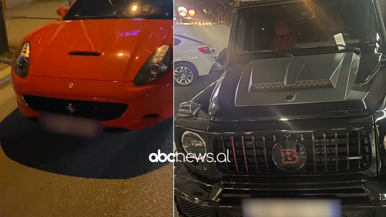 VIDEO/ “Brabus” dhe “Ferrari”, policia godet “të fortët”: Çfarë ndodhi gjatë javës