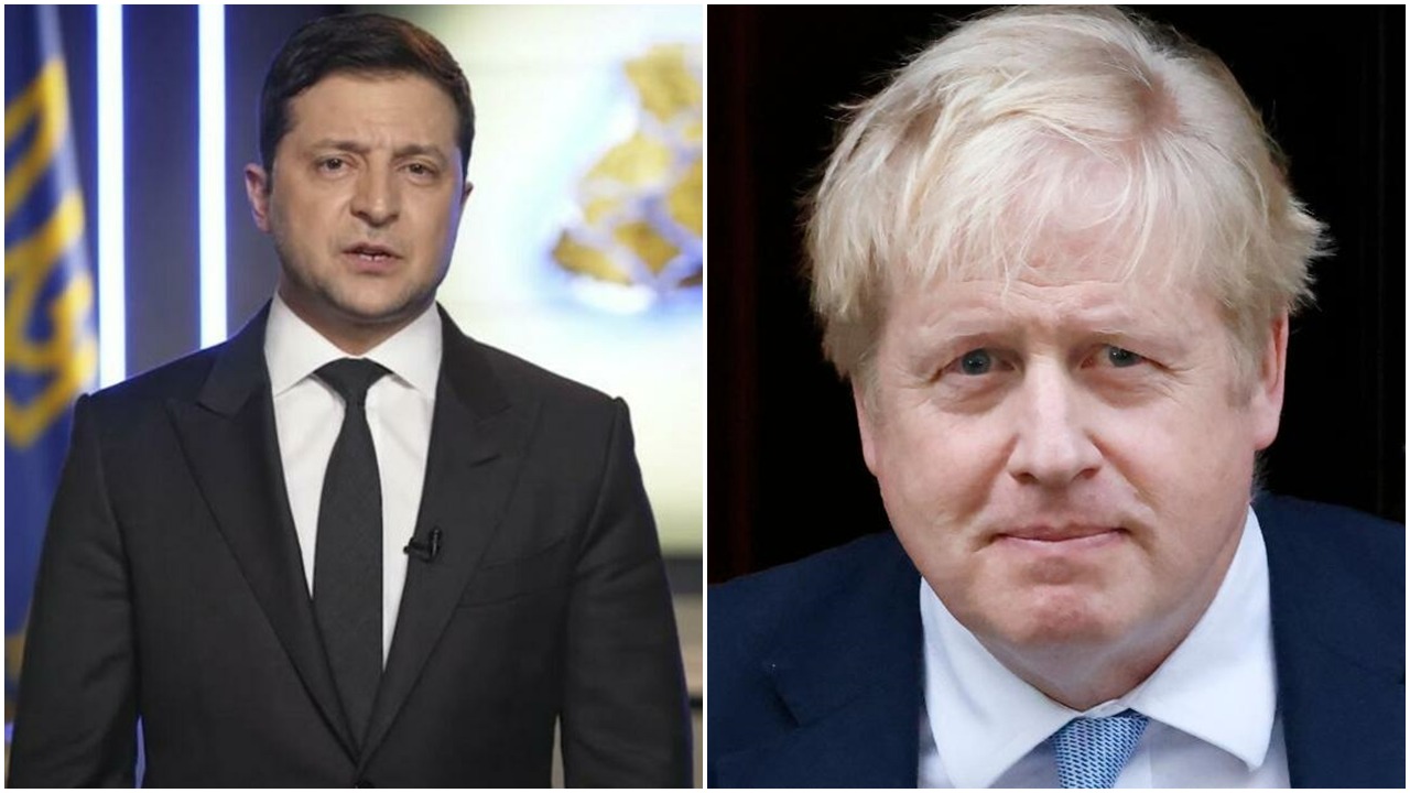 Zelensky telefonon Johnson pas Macron, zbardhet biseda