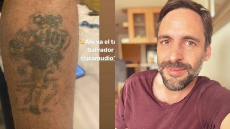 Tatuazhi i Maradonës shpëton gazetarin kilian nga arrestimi në Ukrainë