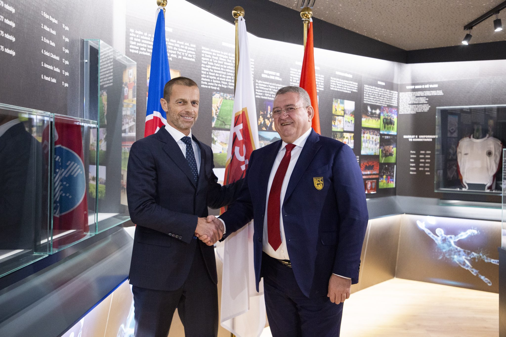 U konfirmua president i FSHF-së, kreu i UEFA-s mesazh për Armand Dukën