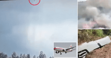 VIDEO/ Dramatike, momenti kur avioni me 133 pasagjerë bie pingul në tokë