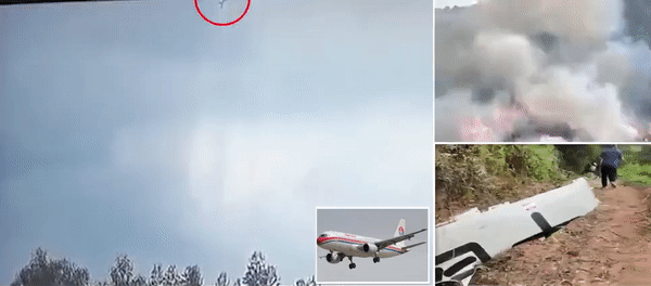 VIDEO/ Dramatike, momenti kur avioni me 133 pasagjerë bie pingul në tokë
