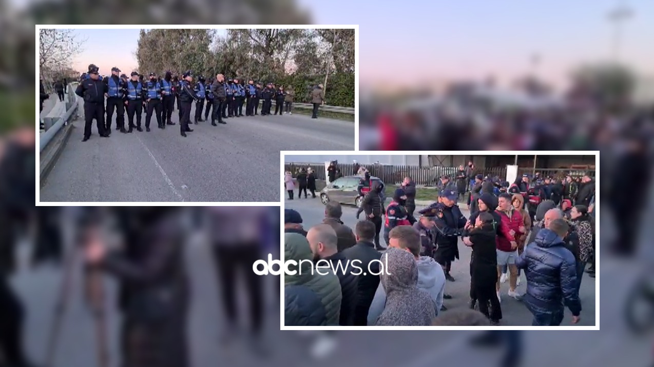 Përshkallëzohet protesta në Durrës, qytetarët përplasen me policinë