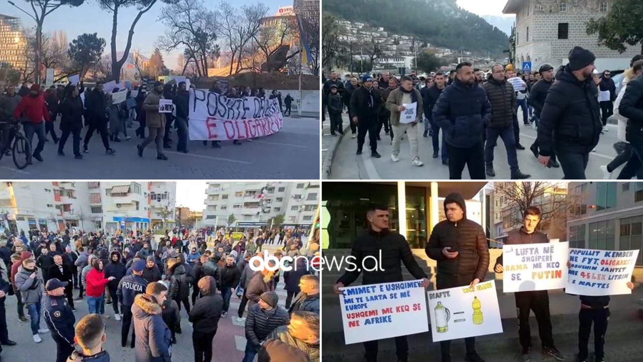 VIDEO/ Shqipëria në protestë, bllokohet akset rrugorë ne të gjithë vendin