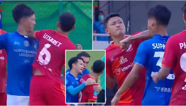 VIDEO/ Goditi me brryl kundërshtarin, klubi merr vendimin drastik ndaj futbollistit