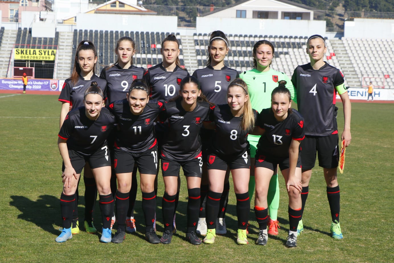 Europiani U-17 për femra/ Triumfon Shqipëria, mund Maqedoninë e Veriut me poker golash