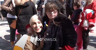 Marshim sensibilizues për personat me sindromën “Down”