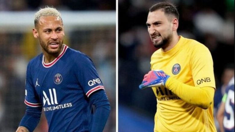 Golat e Benzema-së e bëjnë PSG me pasoja, përplasje midis Donnarumma dhe Neymar