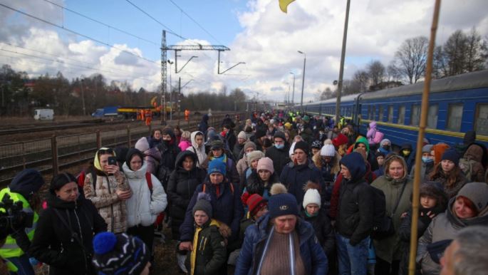 I ikën luftës, rreth 25,000 ukrainas kanë mbërritur në Spanjë