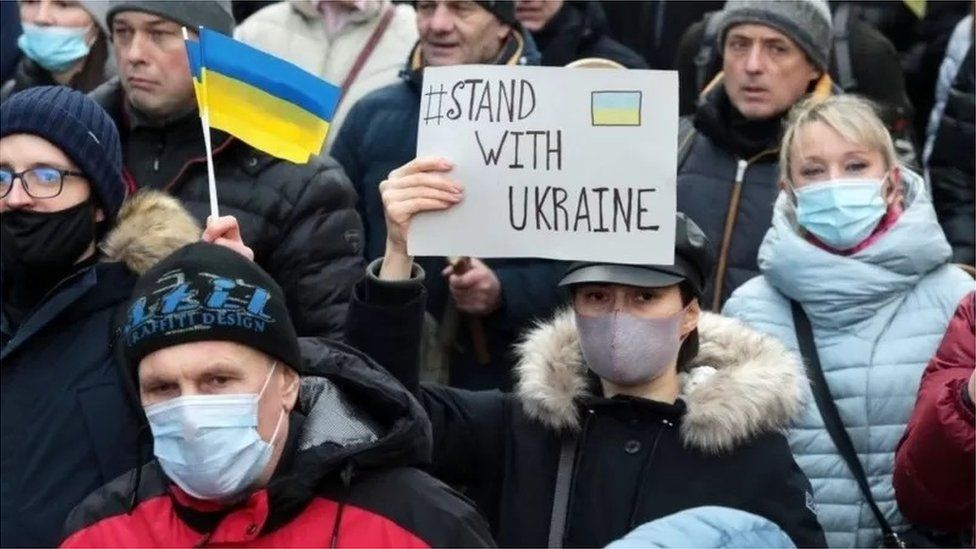 Amerikanët e mbetur në Ukrainë
