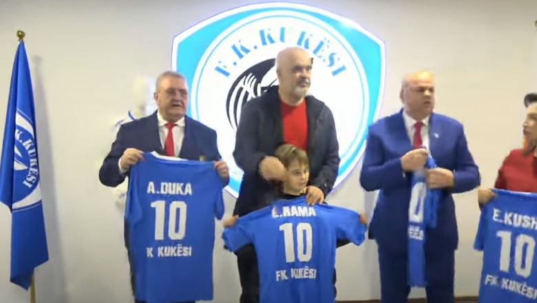 “Kukësi Arena” bën bashkë Ramën dhe Dukën, i pranishëm edhe Zaho