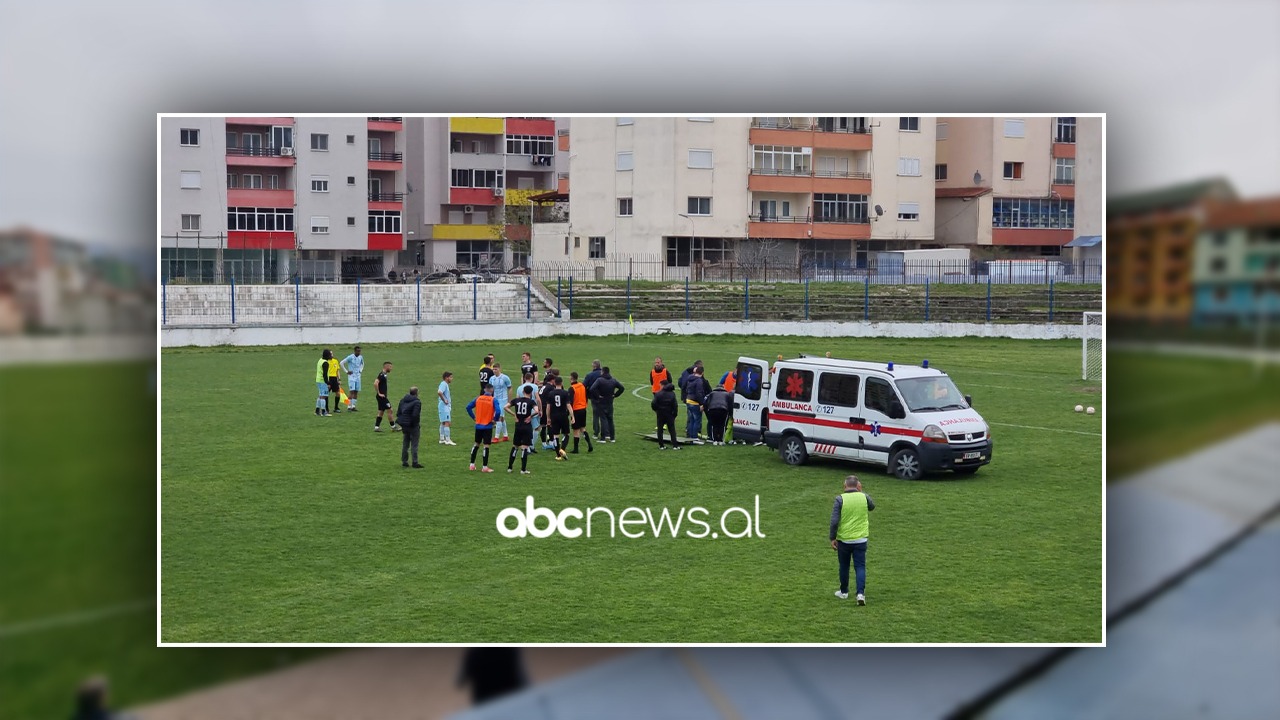 VIDEO/ Portieri pa ndjenja në fushë, dramë në Pogradeci-Shkumbini