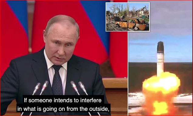 Putin kërcënon Perëndimin: Do përdorim armë bërthamore kundër kujtdo që “ndërhyn” në Ukrainë