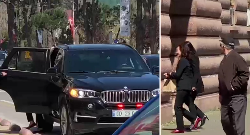 Yuri Kim meeting with Alibeaj