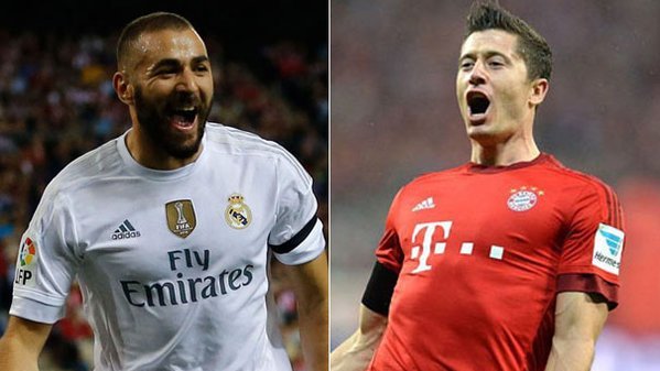 Benzema vs Lewandowski, lista e plotë e golashënuesve më të mirë në Champions