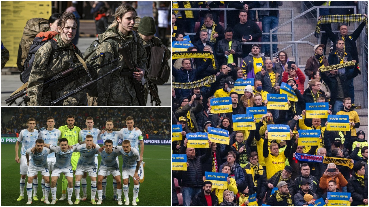 “Ndeshje për paqen, le të ndalojmë Luftën!”, ndeshje miqësore mes Dinamo Kiev dhe Dortmund