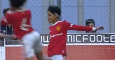 VIDEO/ Djali i Ronaldos shënon dhe feston si i babai