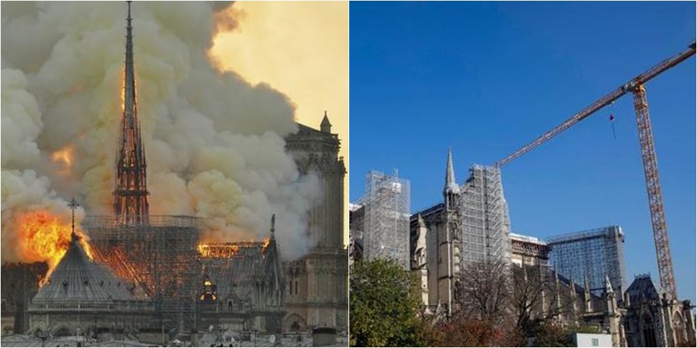 Tre vjet pas zjarrit të madh, Notre-Dame ka probleme me rindërtimin