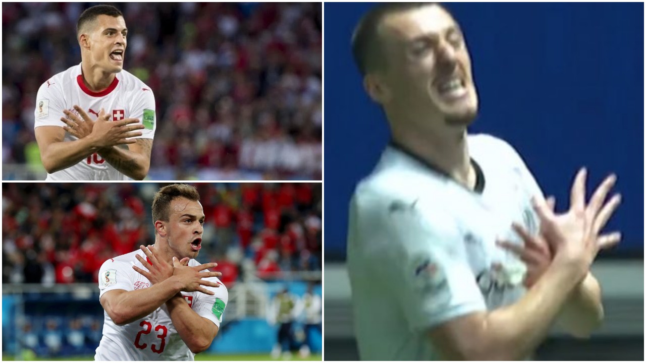 VIDEO/ Futbollisti nga Kosova “çmend” serbët, shënoi gol dhe “imitoi” Xhakën e Shaqirin