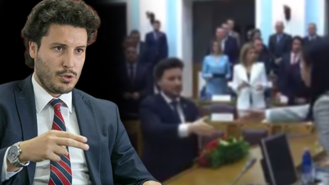 Momenti kur Dritan Abazoviç betohet si kryeministër i Malit të Zi