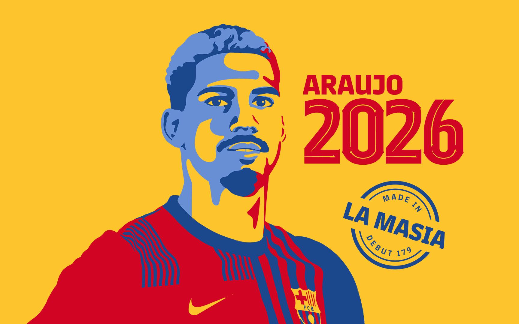 Barcelona “blindon” Araujon, klauzolë “faraonike” për të