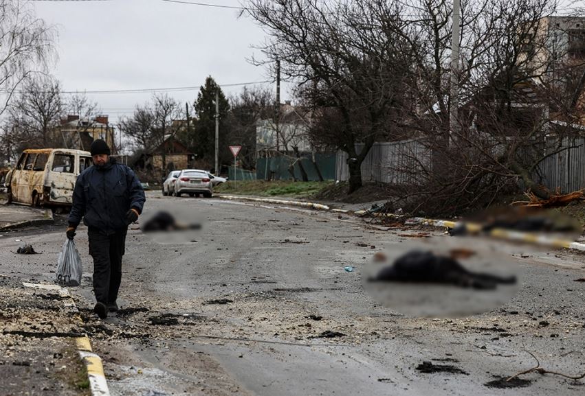 “Krime të tmerrshme lufte,” bota dënon vrasjen e civilëve nga rusët në periferi të Kievit