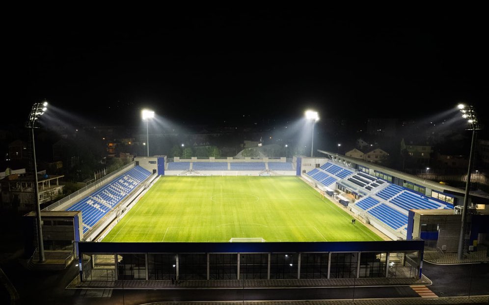 Licencimi: UEFA zbarkon në stadiumin e ri të Kukësit, lë disa detyra